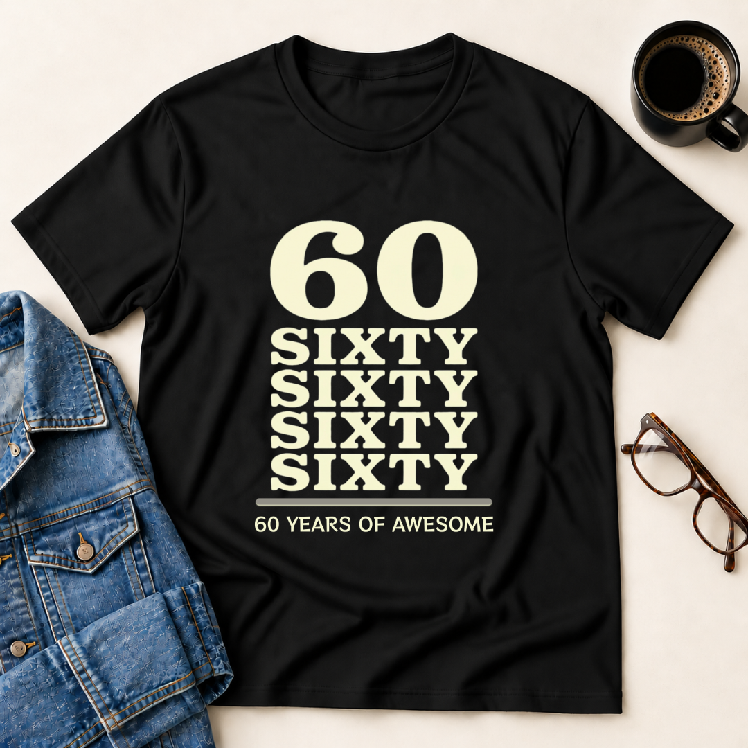60 Years of Awesome T-Shirt