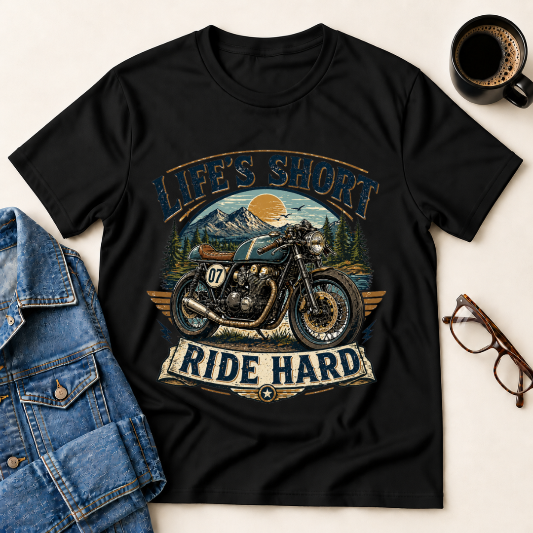 Life's Short, Ride Hard T-Shirt