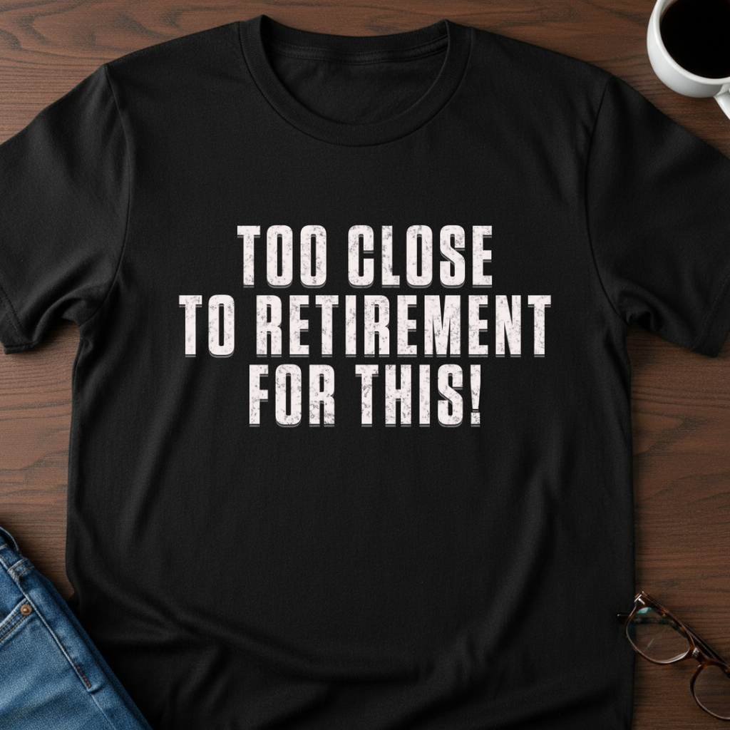 Too Close To Retirement For This!  T-Shirt