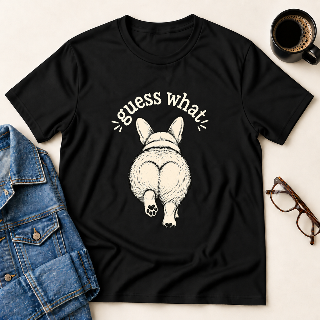 Guess What? Corgi Butt! T-Shirt