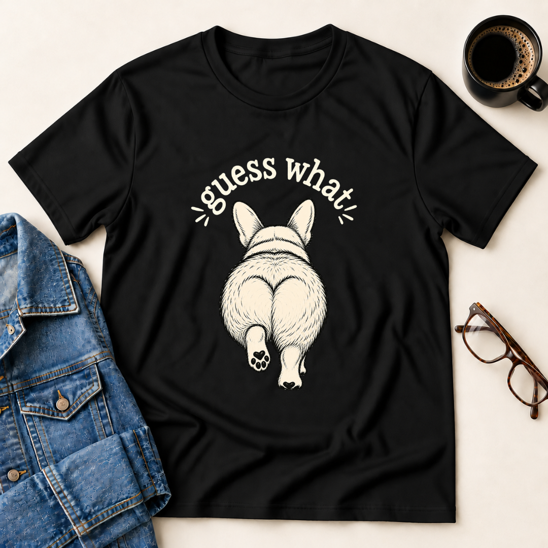 Guess What? Corgi Butt! T-Shirt