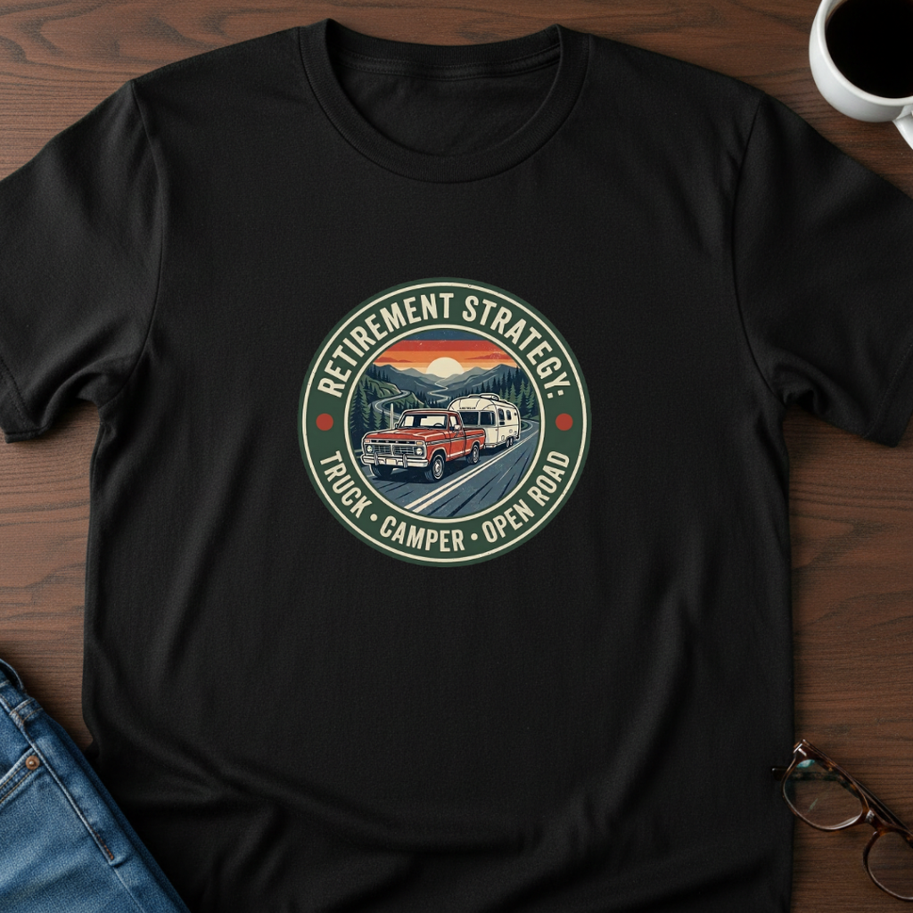 Retirement Strategy - Open Road T-Shirt