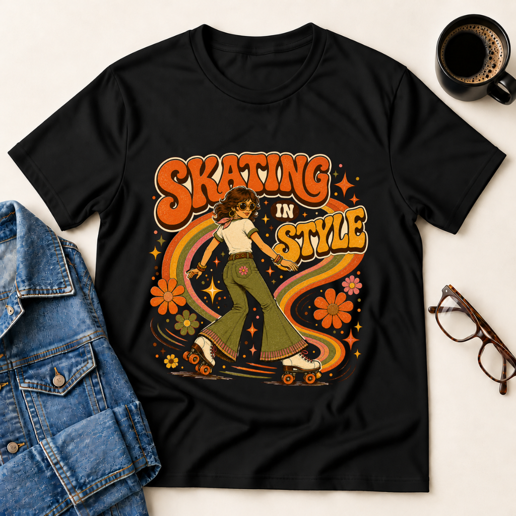 Skating In Style T-Shirt