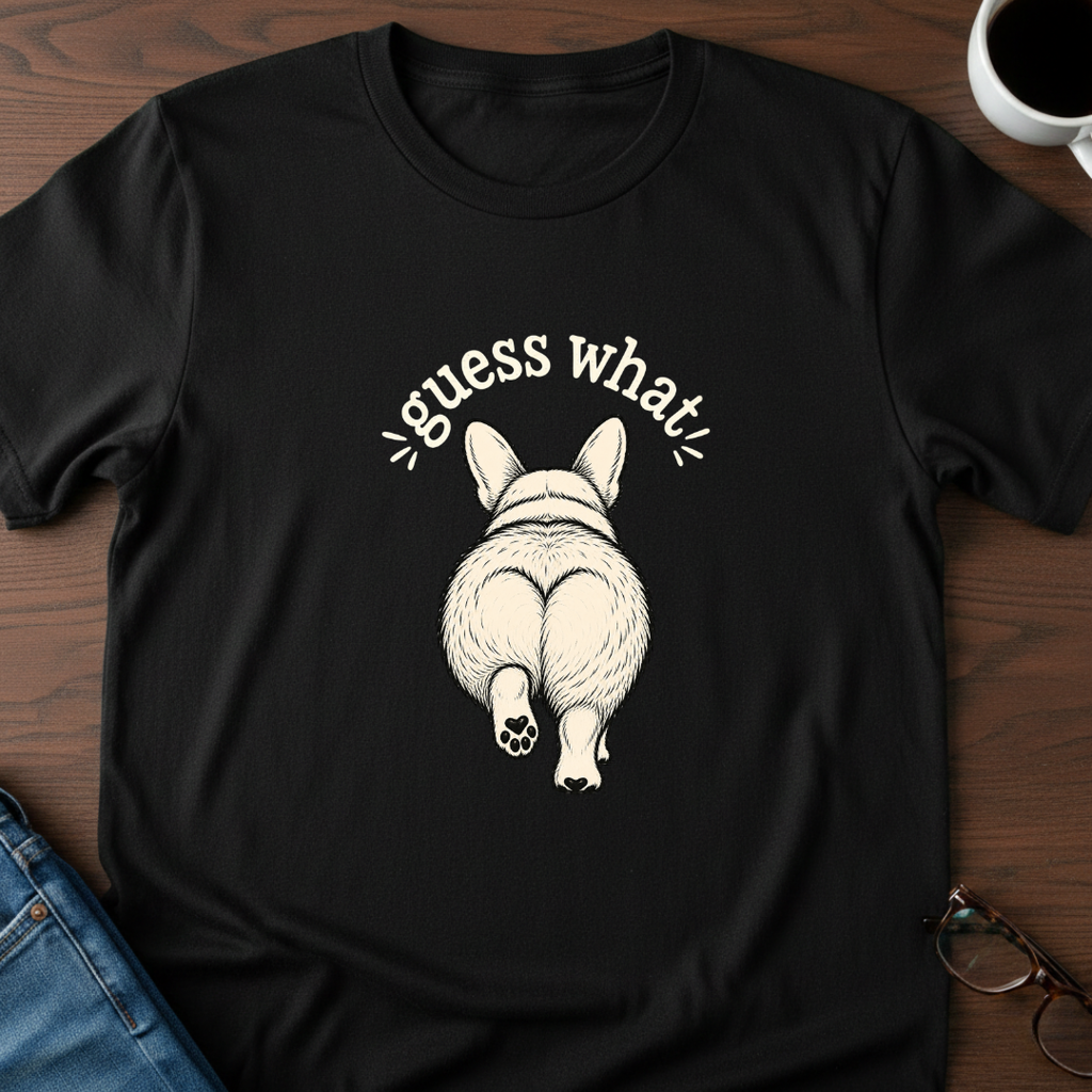 Guess What? Corgi Butt! T-Shirt