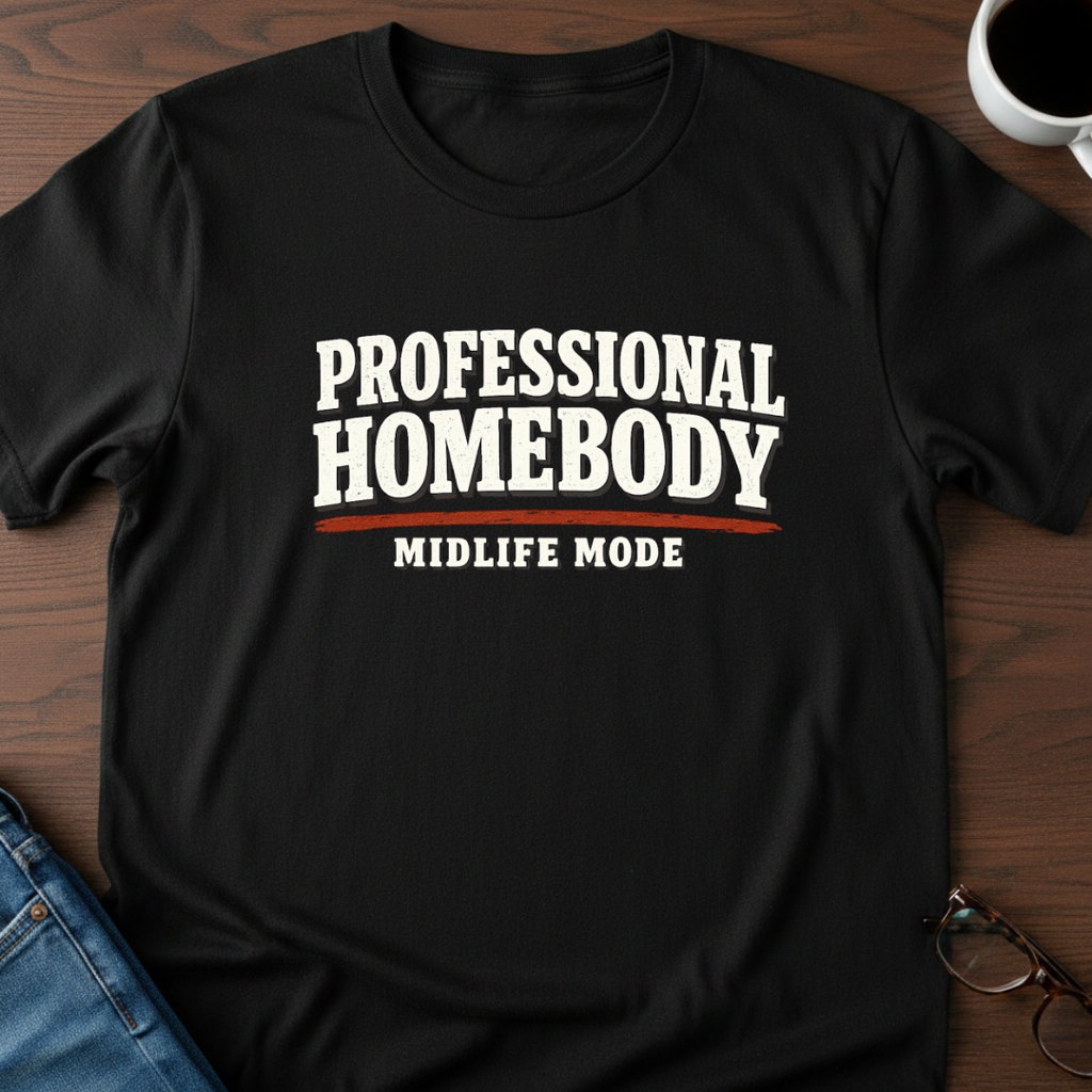Professional Homebody - Midlife Mode T-Shirt