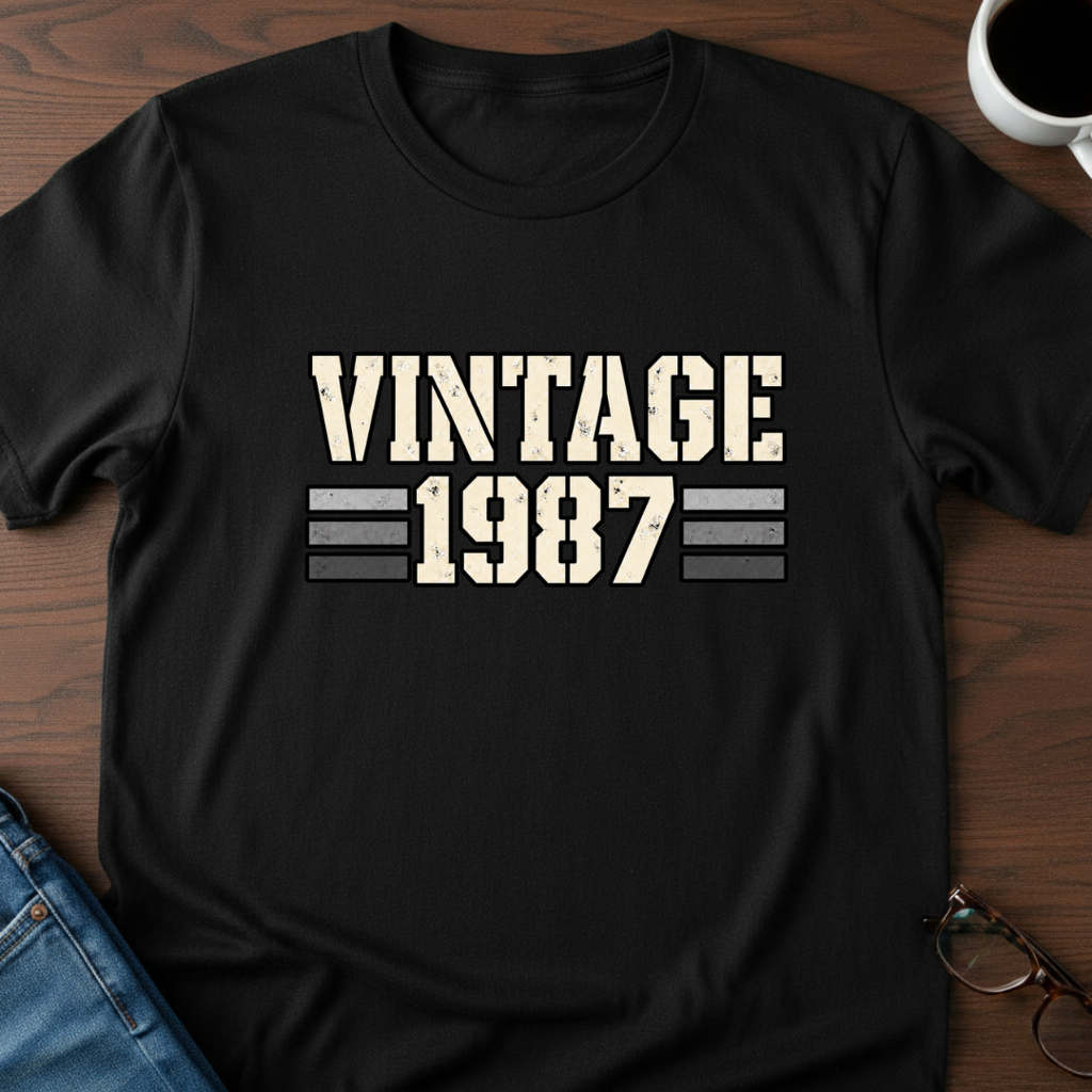 Vintage 1987 - Birthday T-Shirt