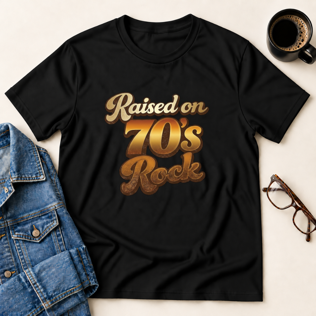 Raised On 70's Rock T-Shirt