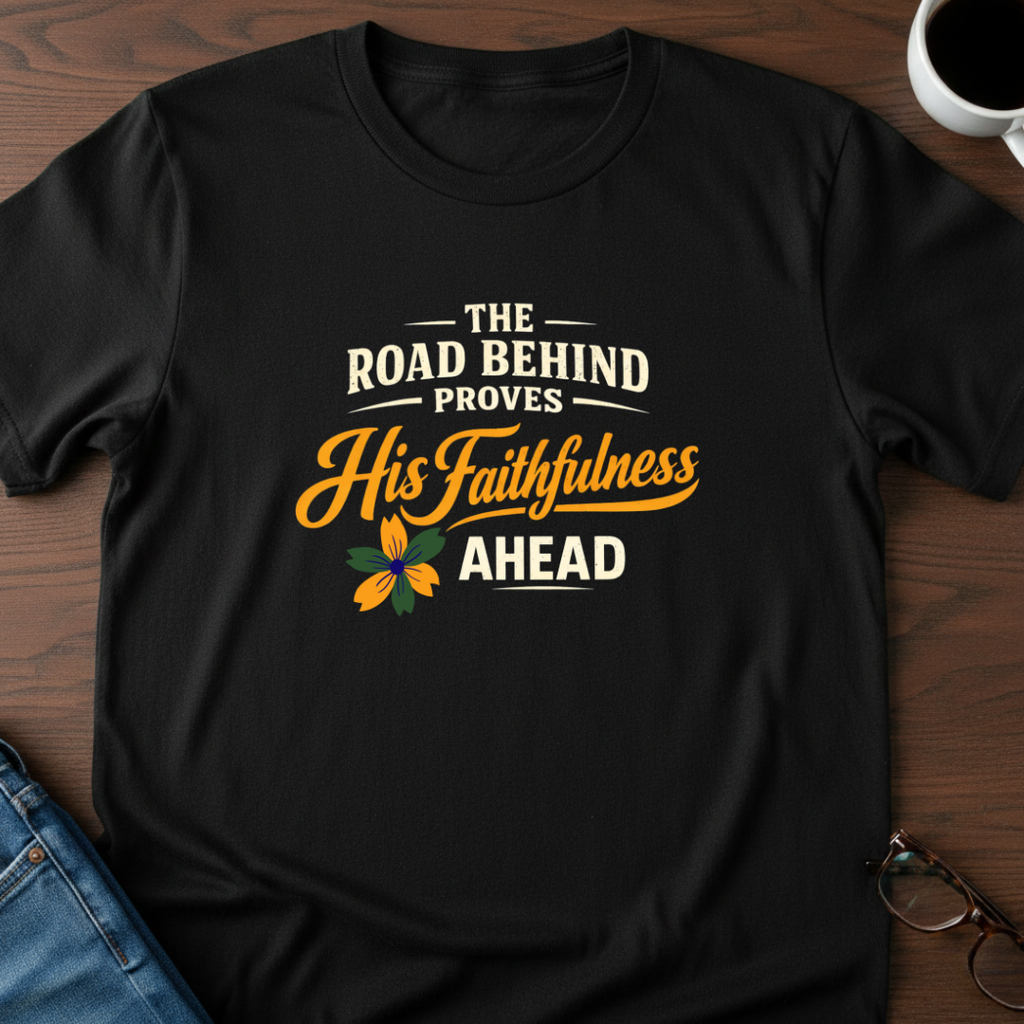 The Road Behind Proves His Faithfulness T-Shirt