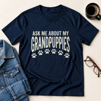 Ask Me About My Grandpuppies T-Shirt