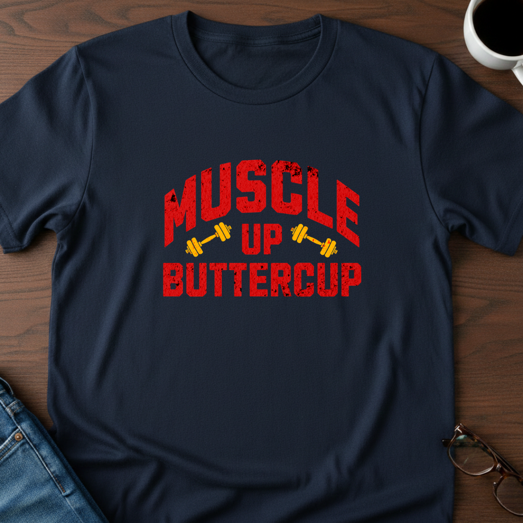 Muscle Up Buttercup T-Shirt
