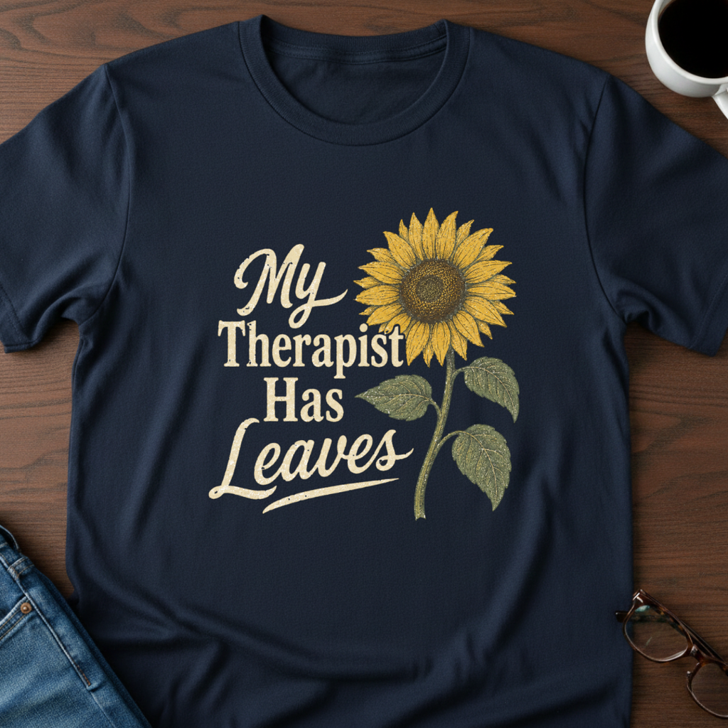 My Therapist Has Leaves T-Shirt