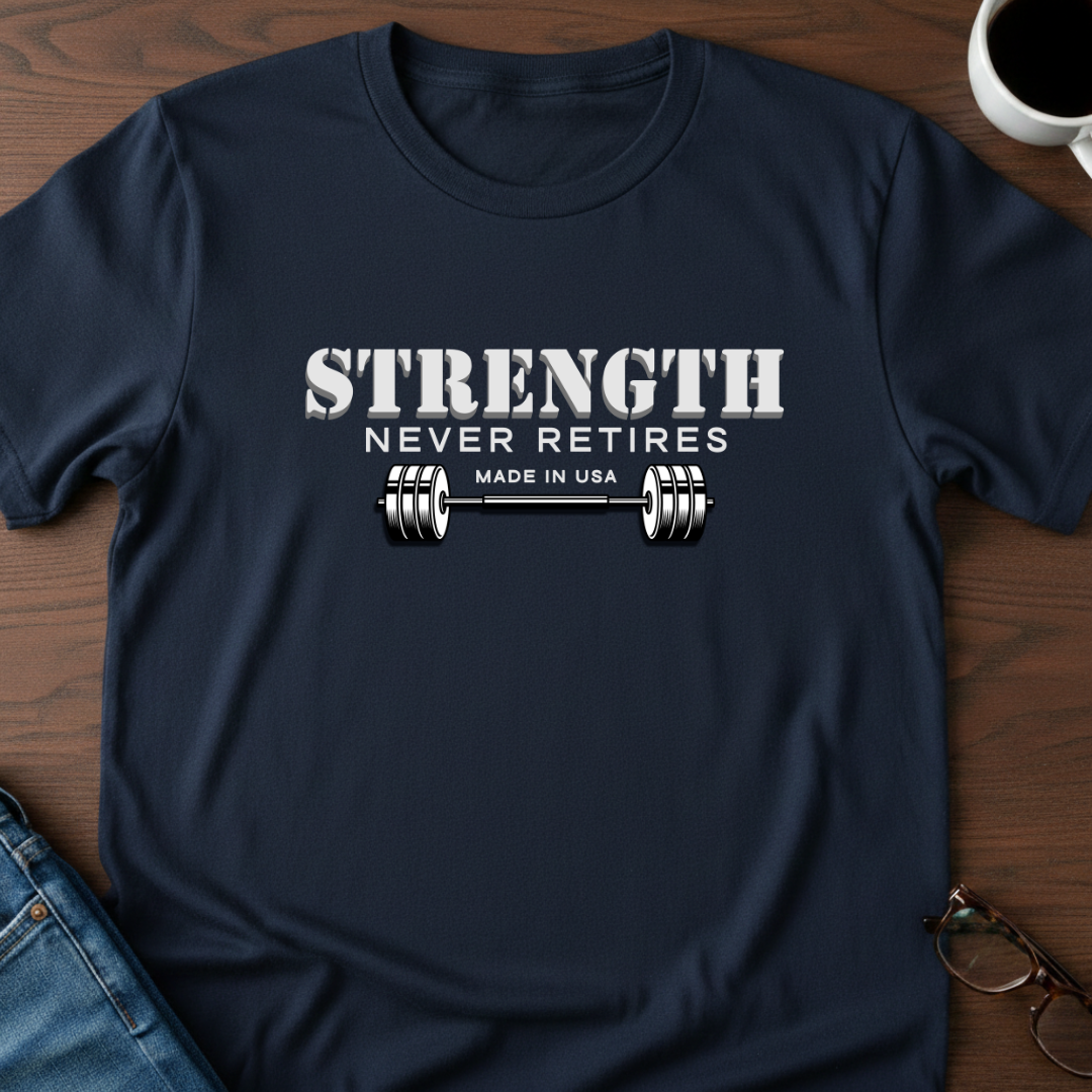 Strength Never Retires T-Shirt