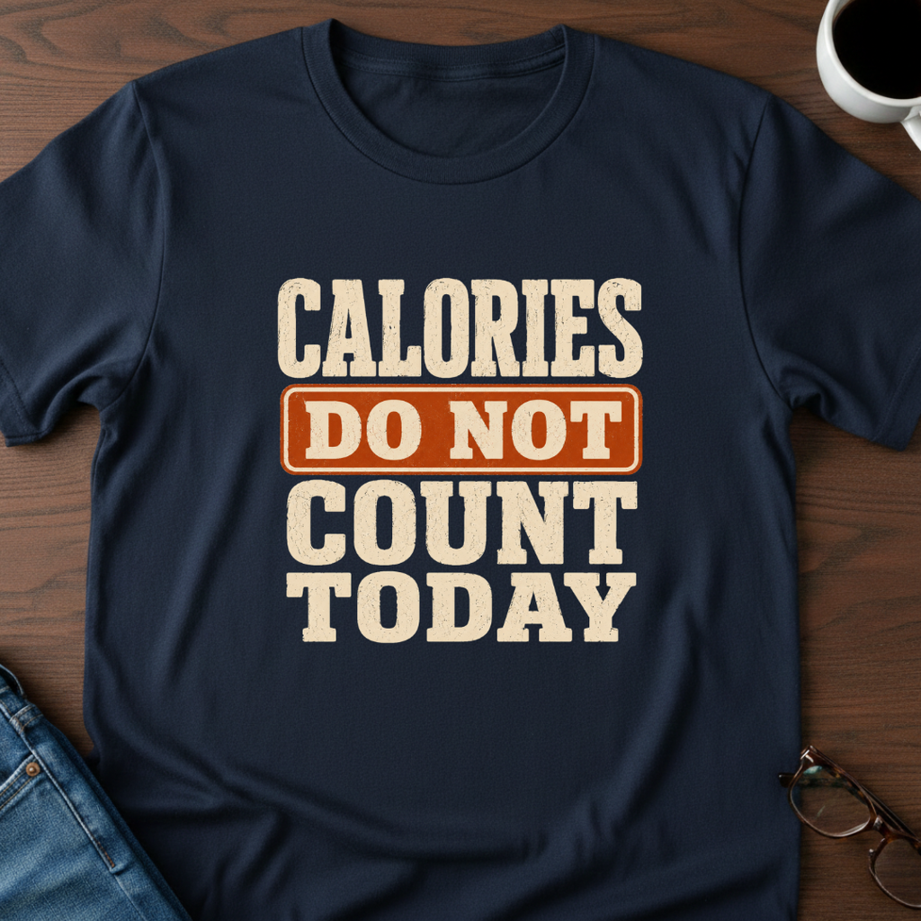 Calories Do Not Count Today T-Shirt