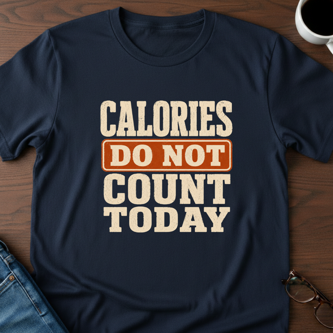 Calories Do Not Count Today T-Shirt