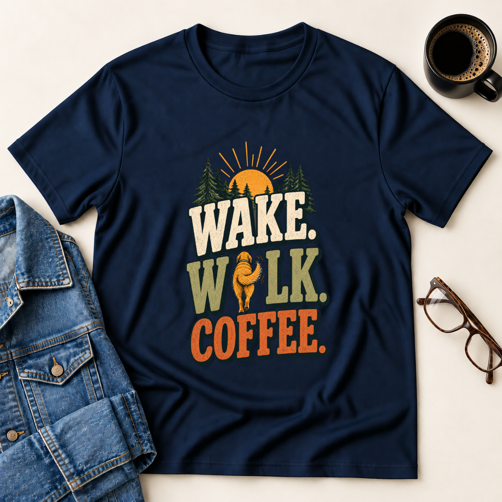 Wake Walk Coffee  T-Shirt