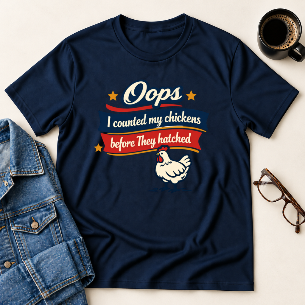 Oops!  I Counted My Chickens T-Shirt