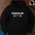 Strength Never Retires Hoodie