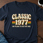 Classic 1977 - Birthday T-Shirt