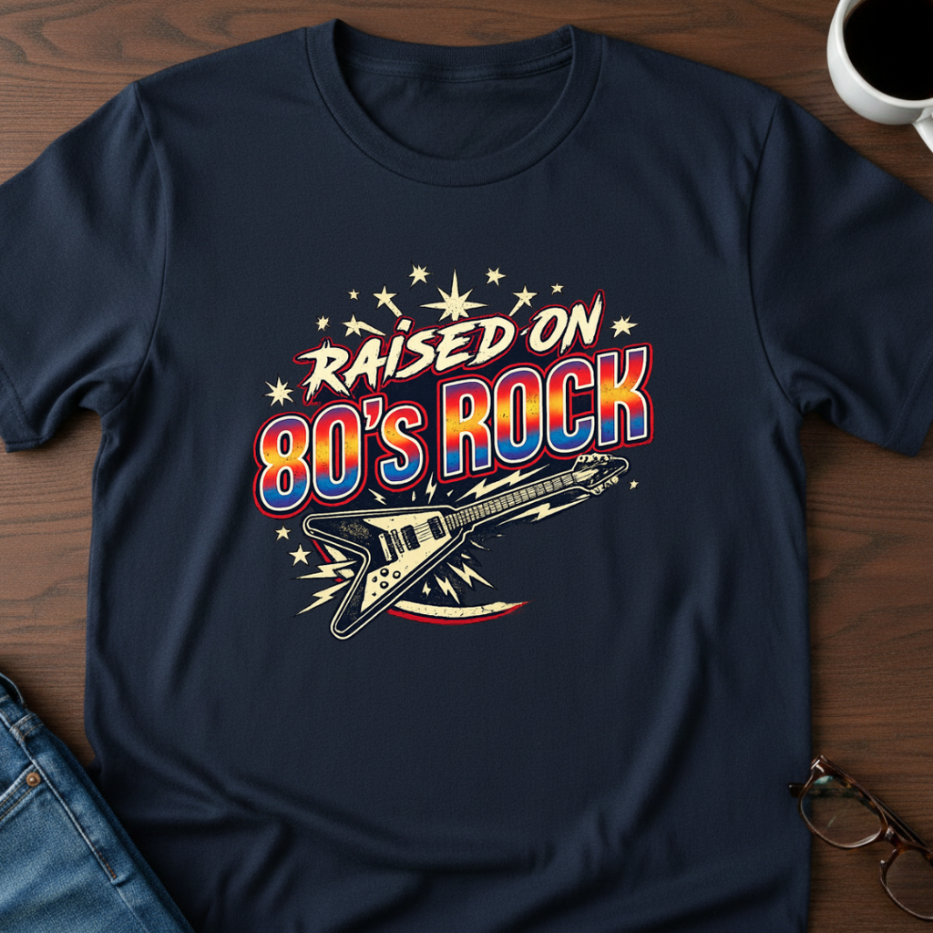 Raised On 80's Rock T-Shirt
