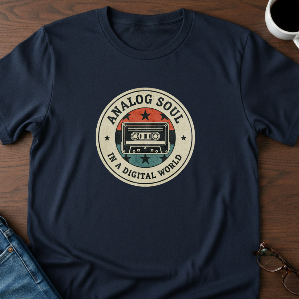 Analog Soul In A Digital World T-Shirt