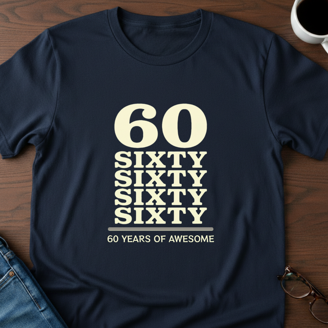 60 Years of Awesome T-Shirt