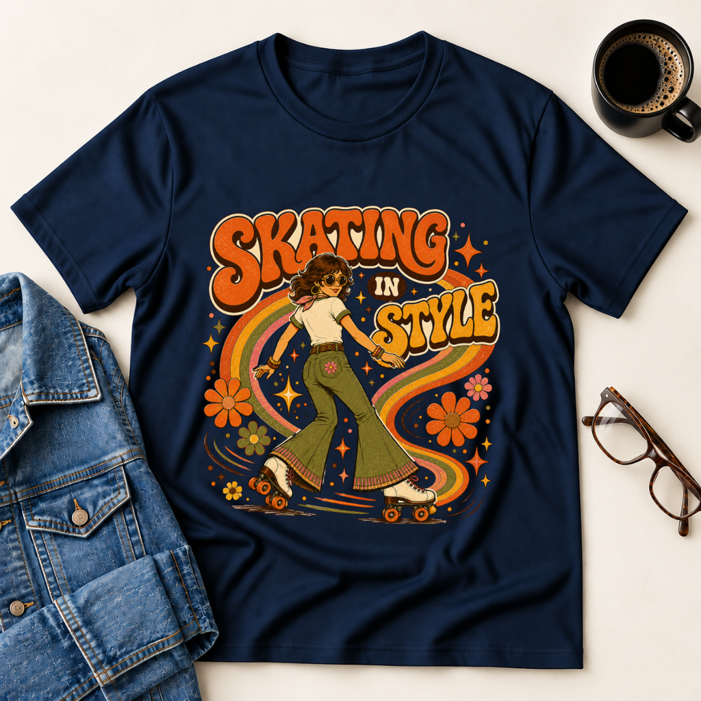 Skating In Style T-Shirt