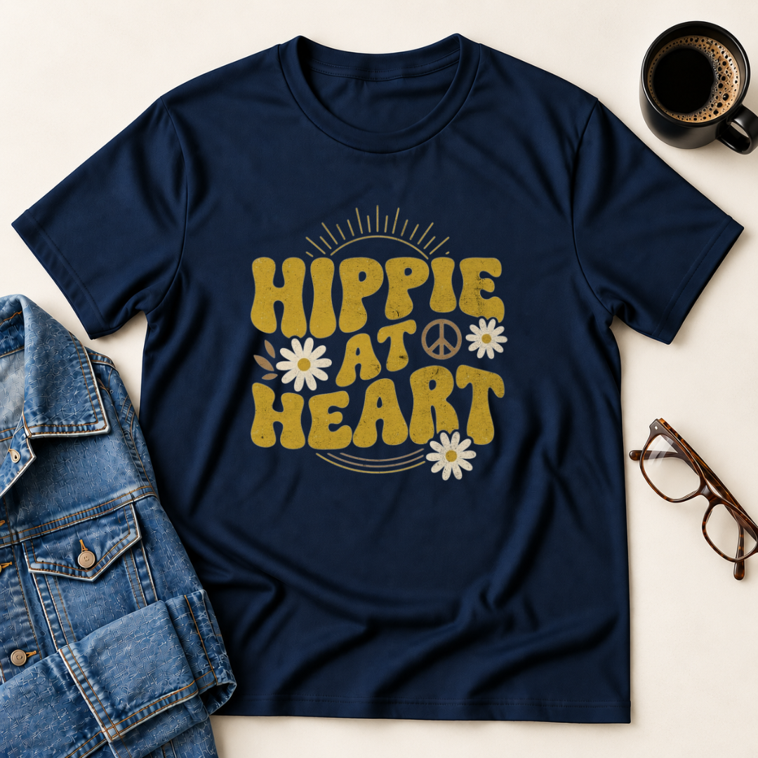 Hippie At Heart T-Shirt