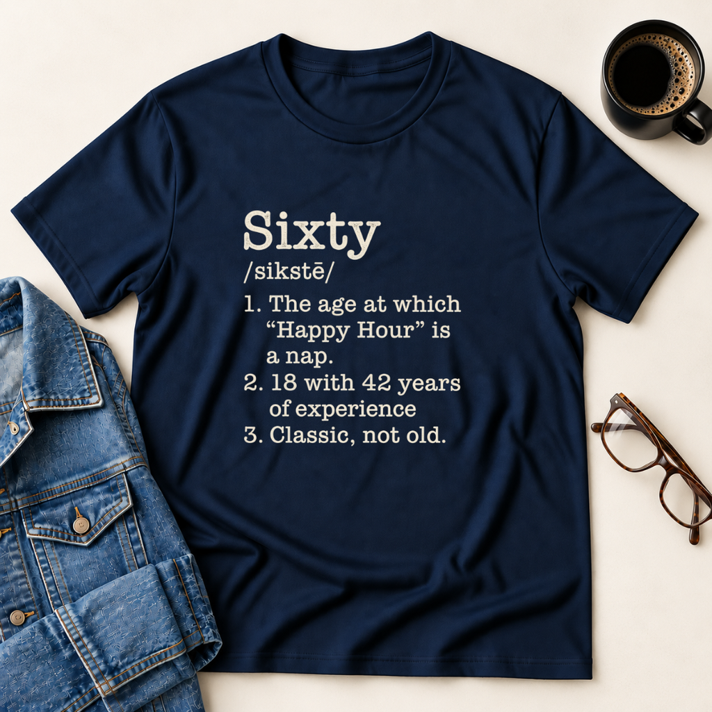 Sixty Defined - Birthday T-Shirt