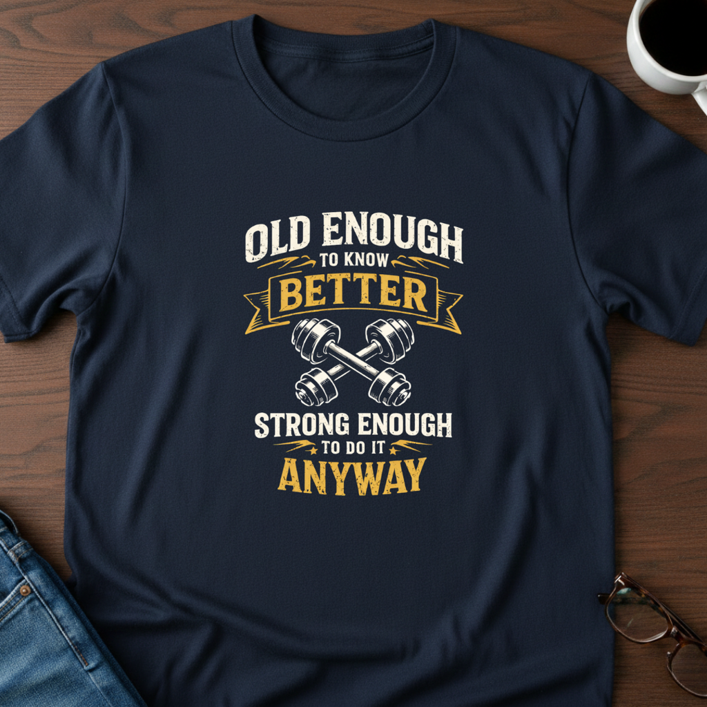 Old Enough To Know Better T-Shirt