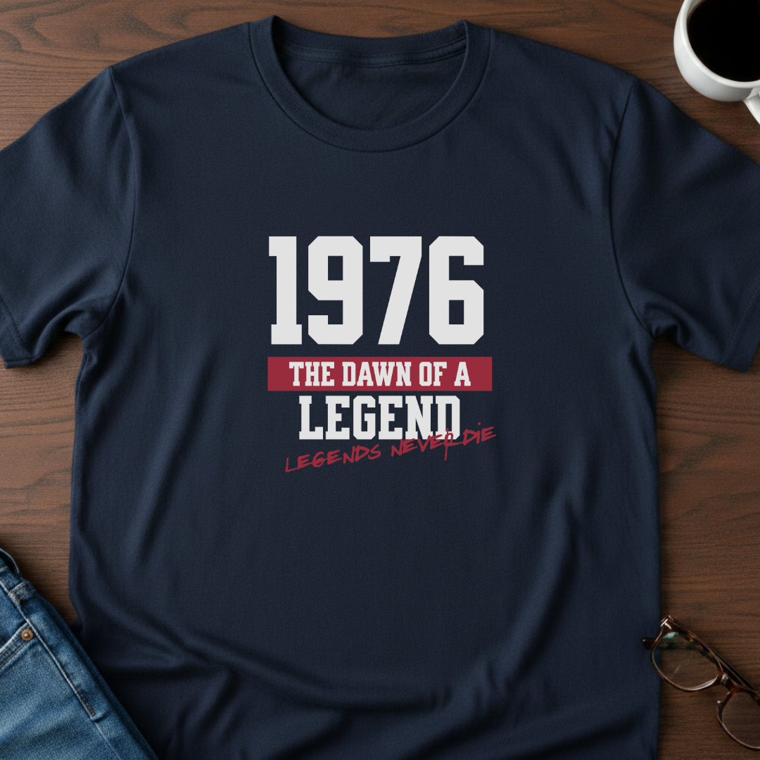 50 Years - 1976 The Dawn of A Legend T-Shirt