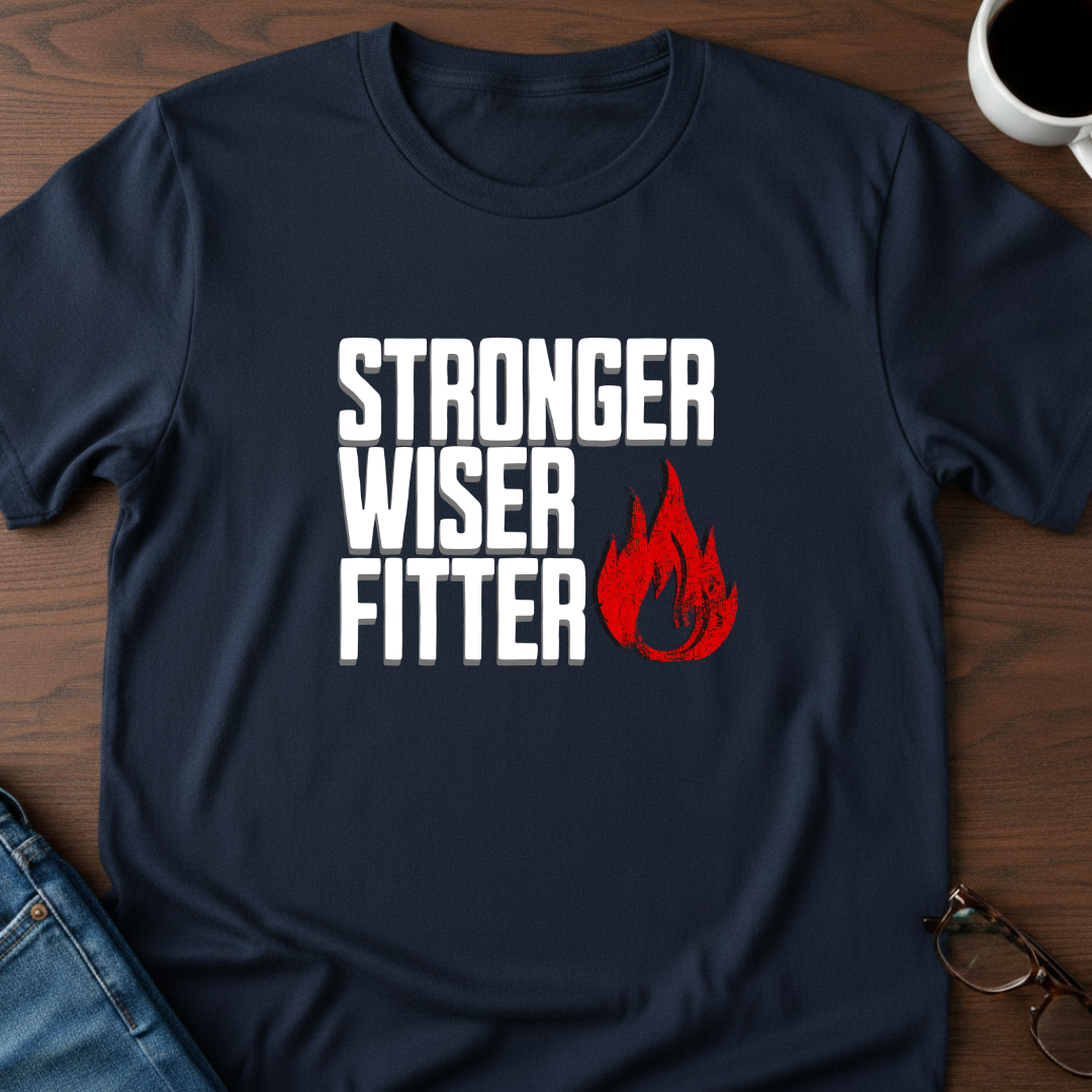 Stronger Wiser Fitter T-Shirt