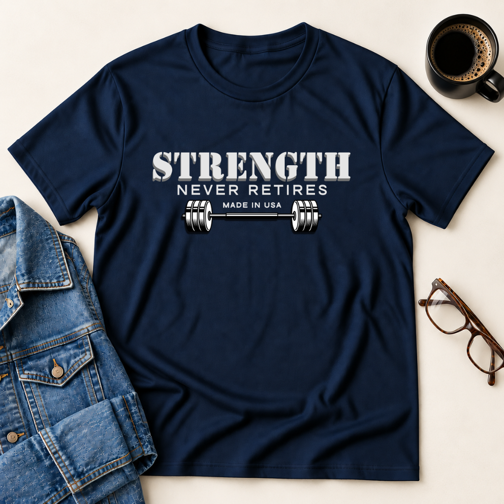 Strength Never Retires T-Shirt