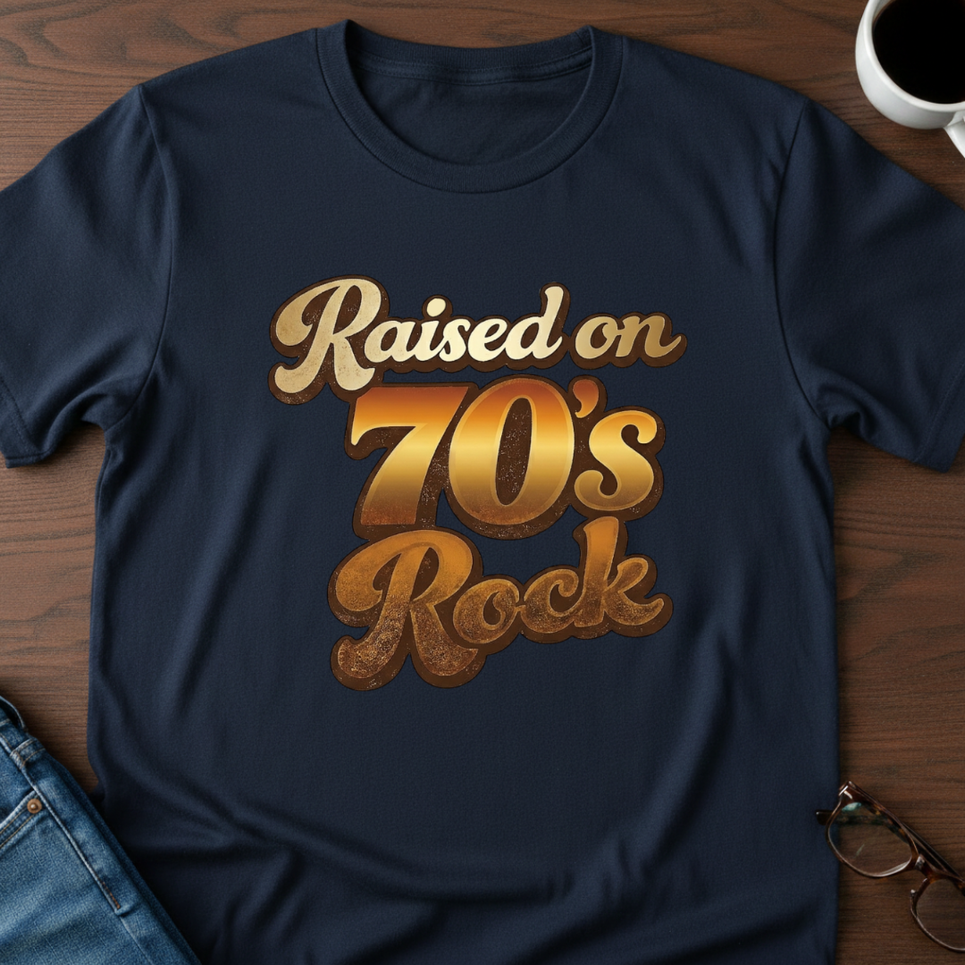 Raised On 70's Rock T-Shirt