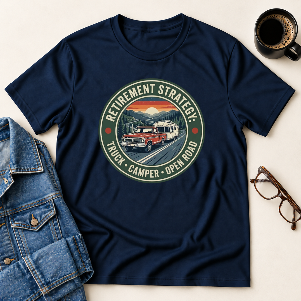 Retirement Strategy - Open Road T-Shirt