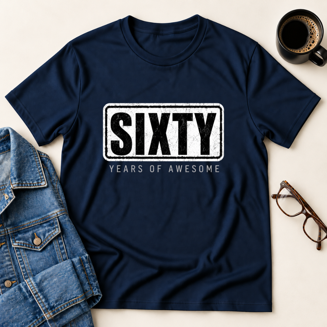Sixty Years Of Awesome T-Shirt