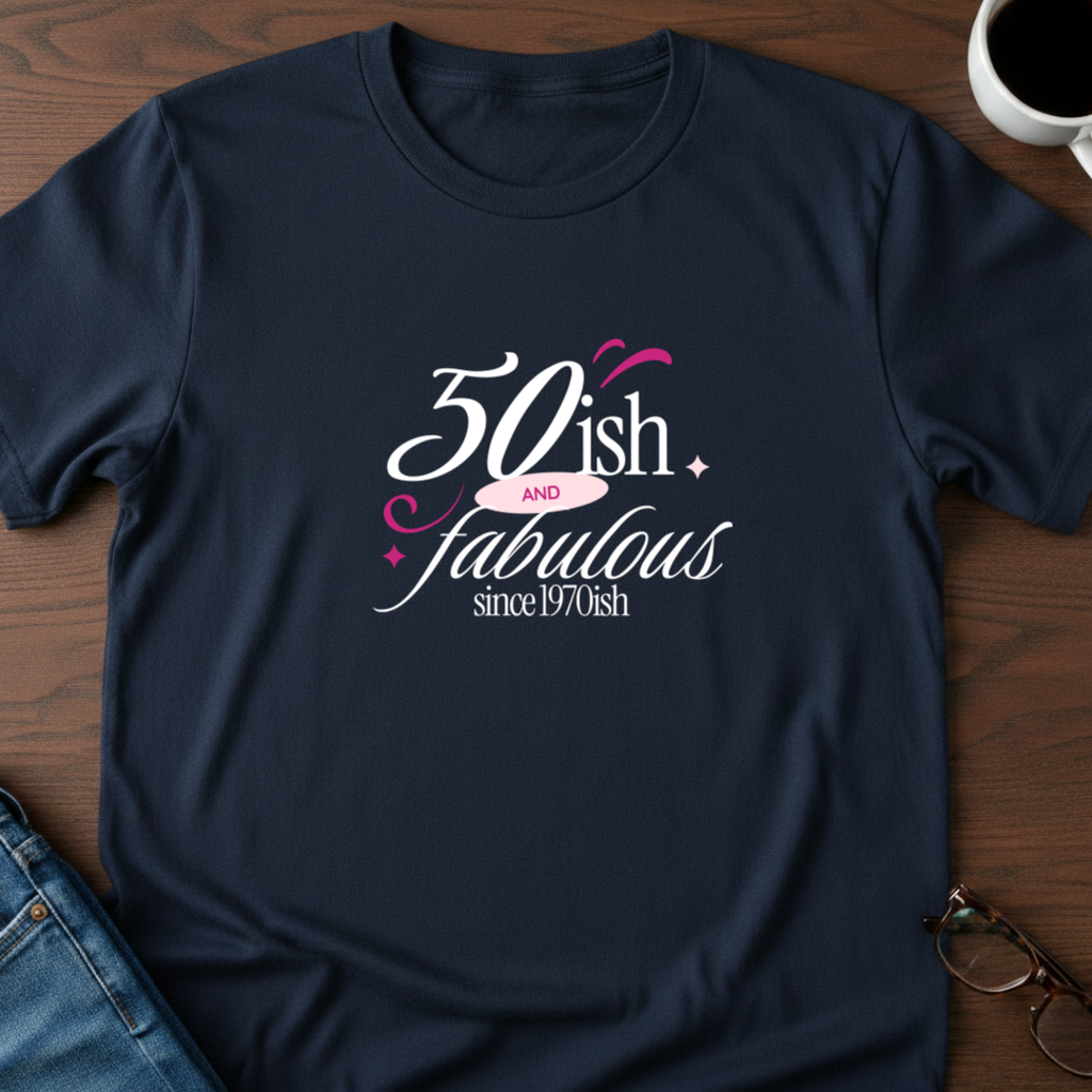 Fifty-ish and Fabulous T-Shirt