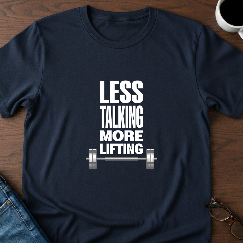 Less Talking, More Lifting T-Shirt