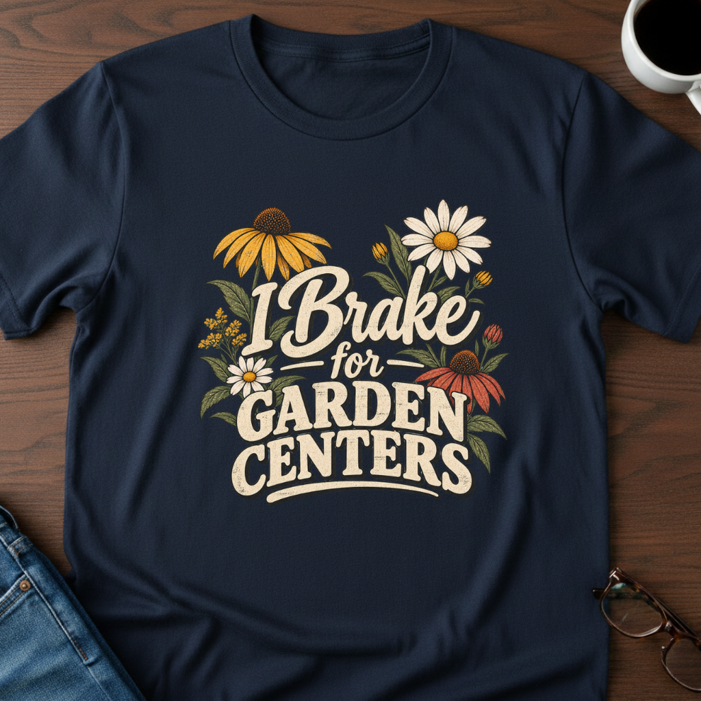 I Brake For Garden Centers T-Shirt