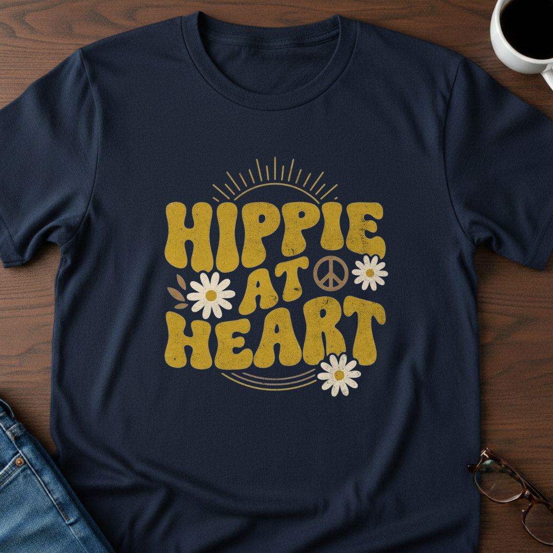 Hippie At Heart T-Shirt