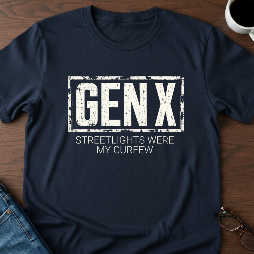 GenX - Streetlights Were My Curfew T-Shirt