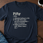 Fifty Defined - Birthday T-Shirt
