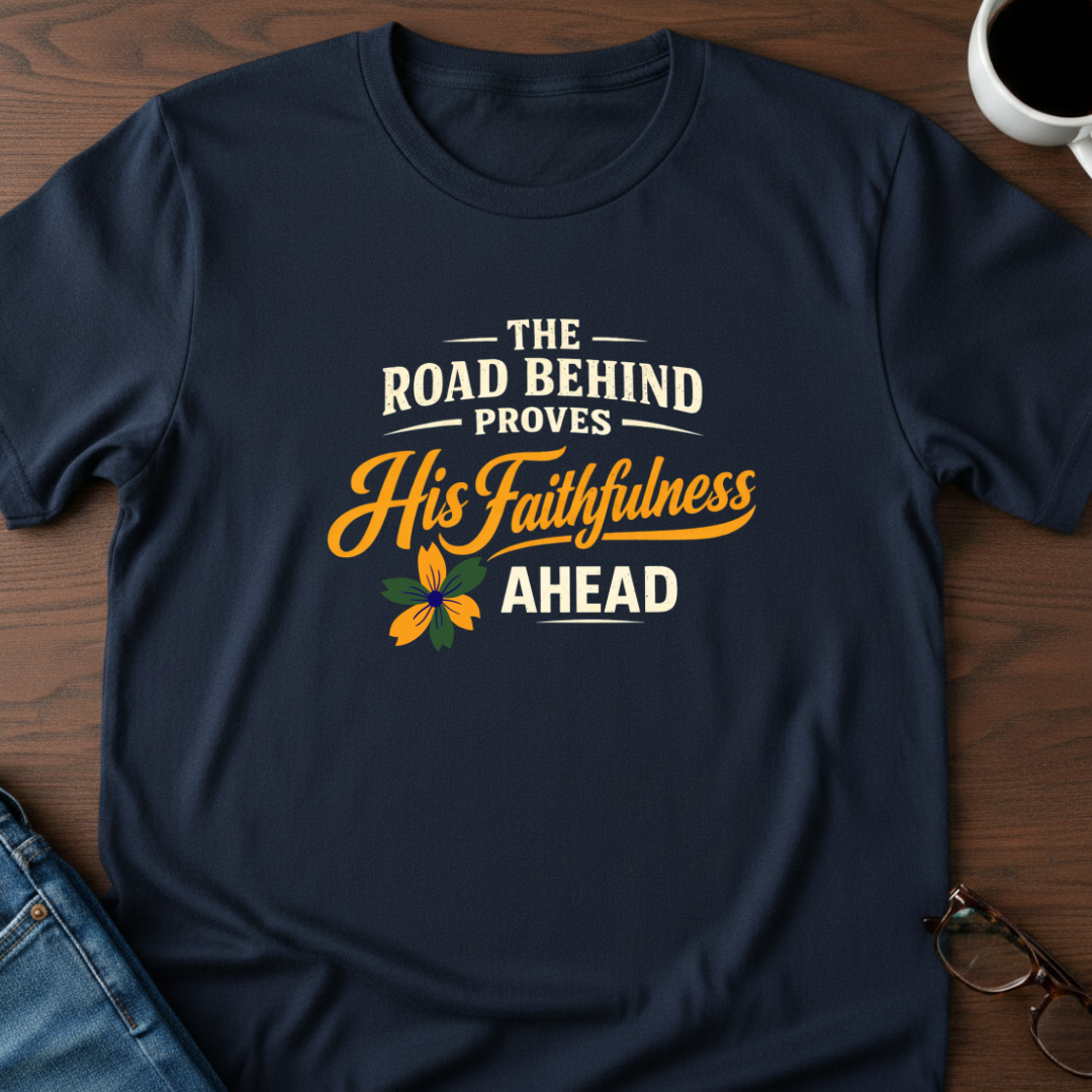 The Road Behind Proves His Faithfulness T-Shirt