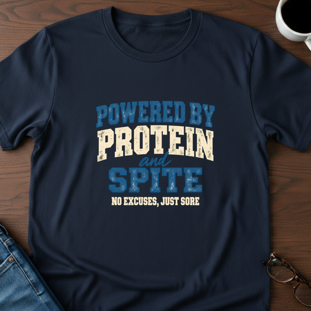 Powered By Protein & Spite T-Shirt