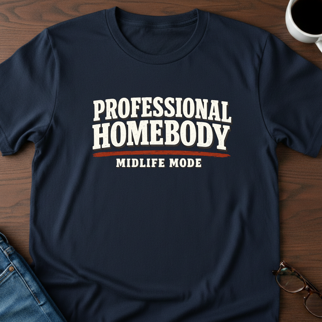 Professional Homebody - Midlife Mode T-Shirt