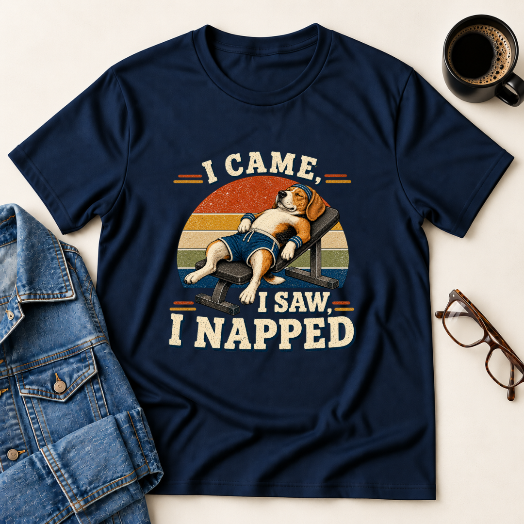I Came, I Saw, I Napped T-Shirt