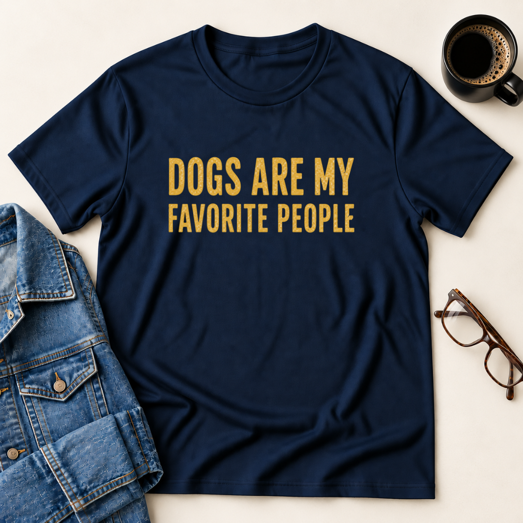 Dogs Are My Favorite People T-Shirt