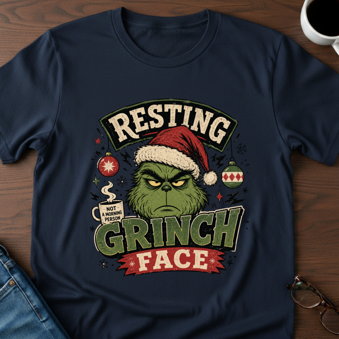Resting Grinch Face T-Shirt