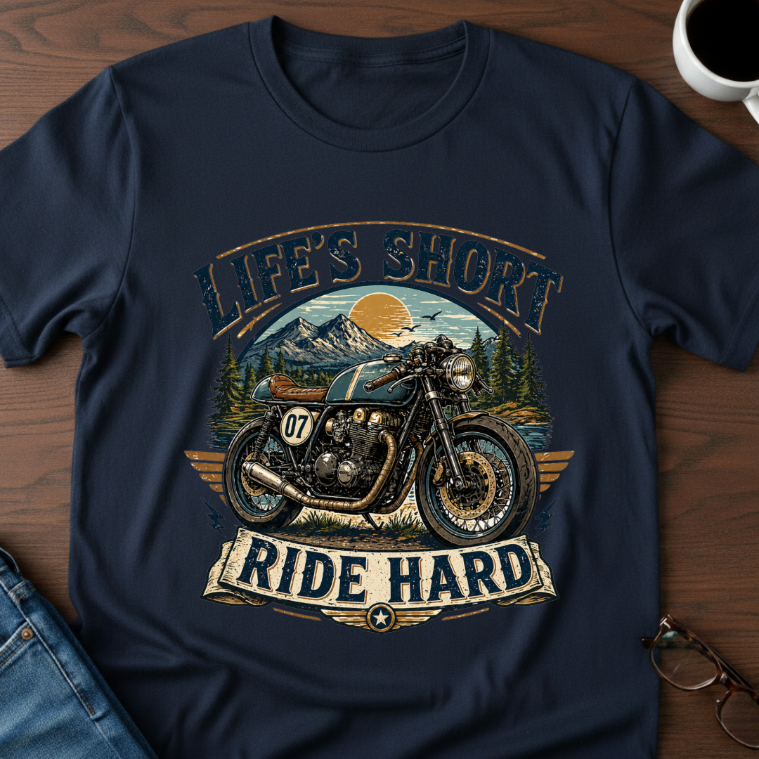 Life's Short, Ride Hard T-Shirt