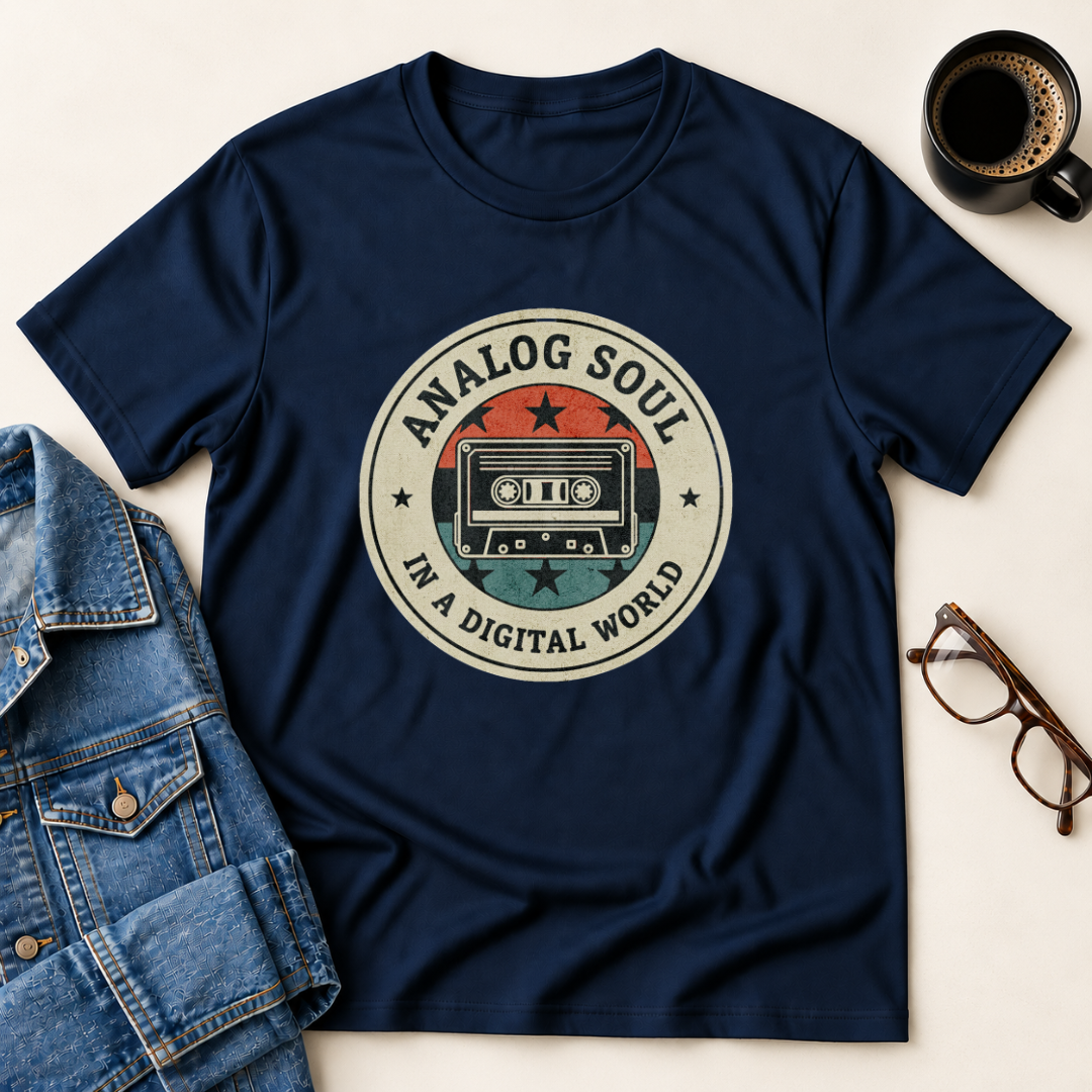 Analog Soul In A Digital World T-Shirt
