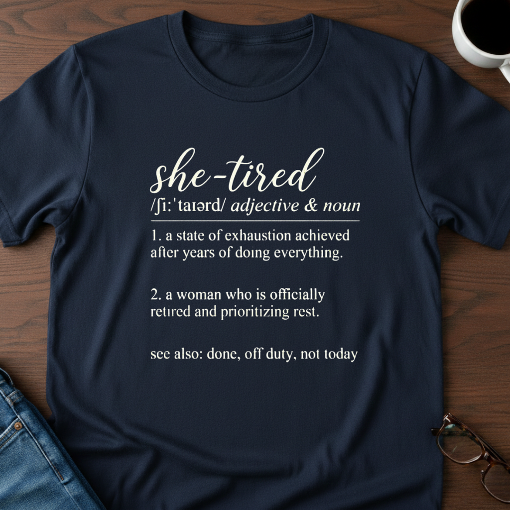 She-Tired & Retired T-Shirt